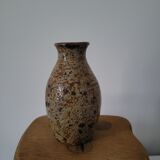 Pyrite sandstone vase