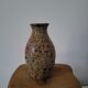 Pyrite sandstone vase