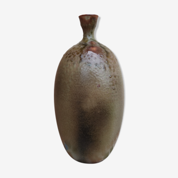 Design bottle in enamelled sandstone in the taste of Suzanne ramie