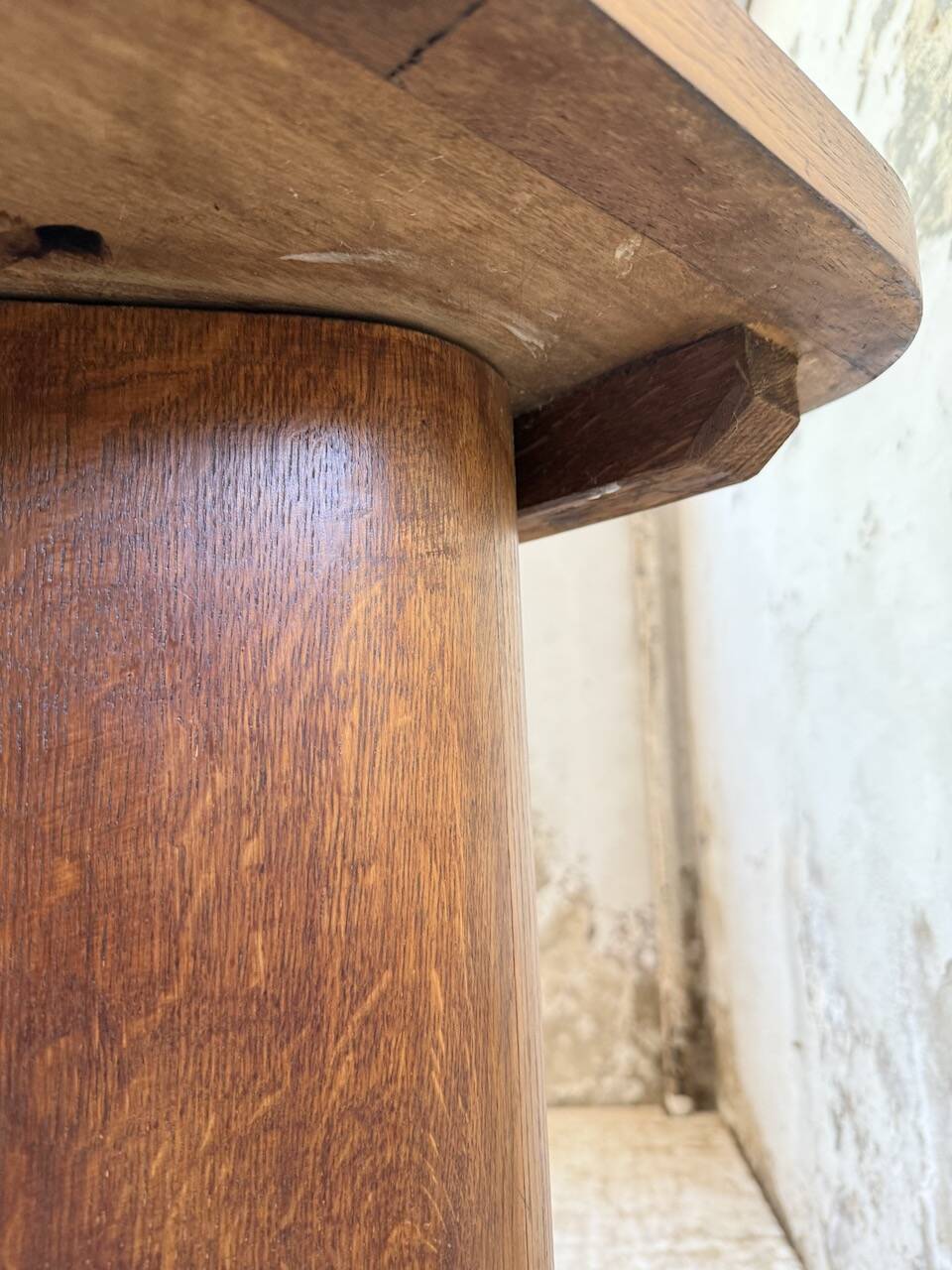 1950s oak reconstruction table
