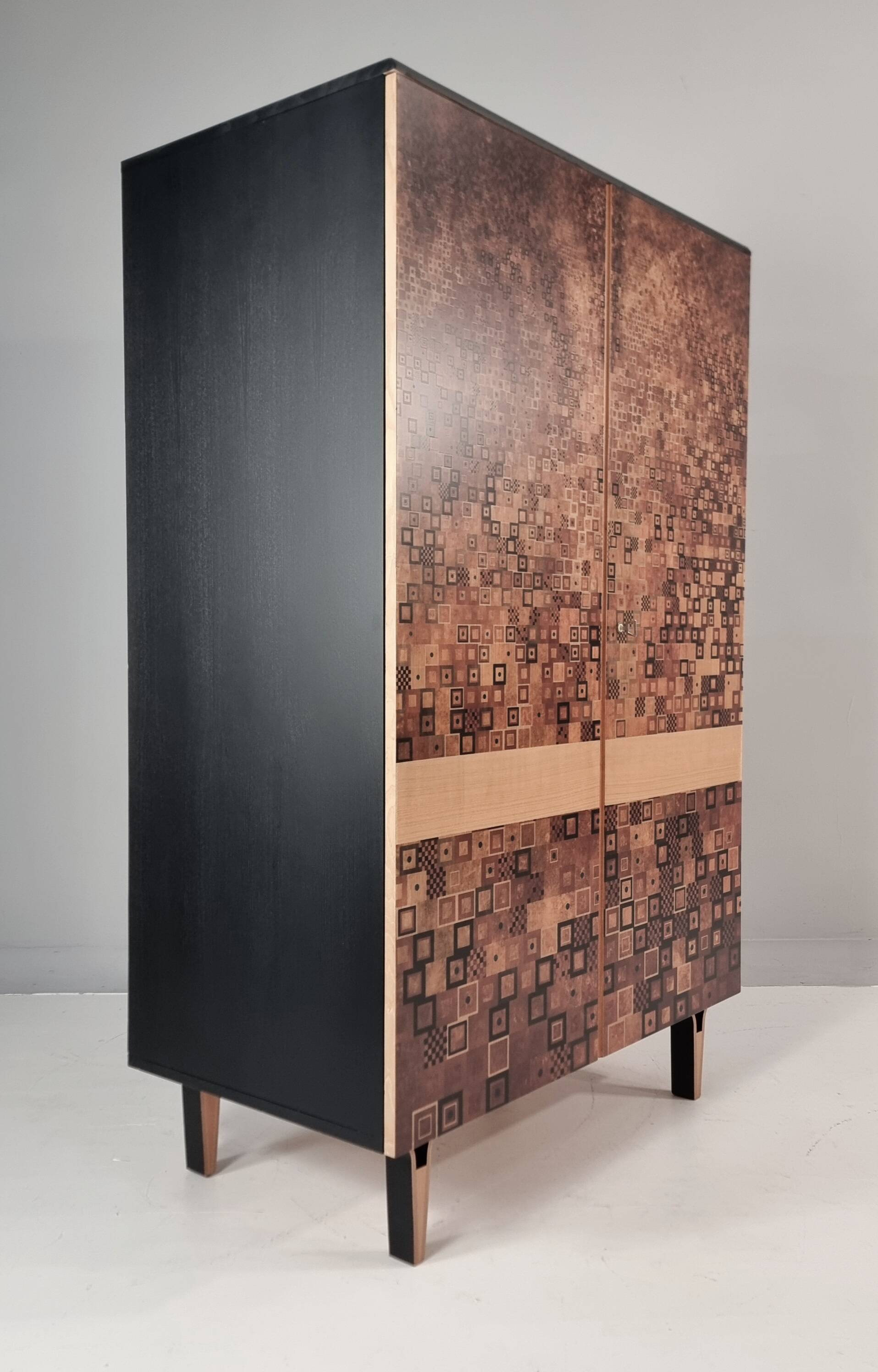 Vintage Wardrobe in Ash, 1970s