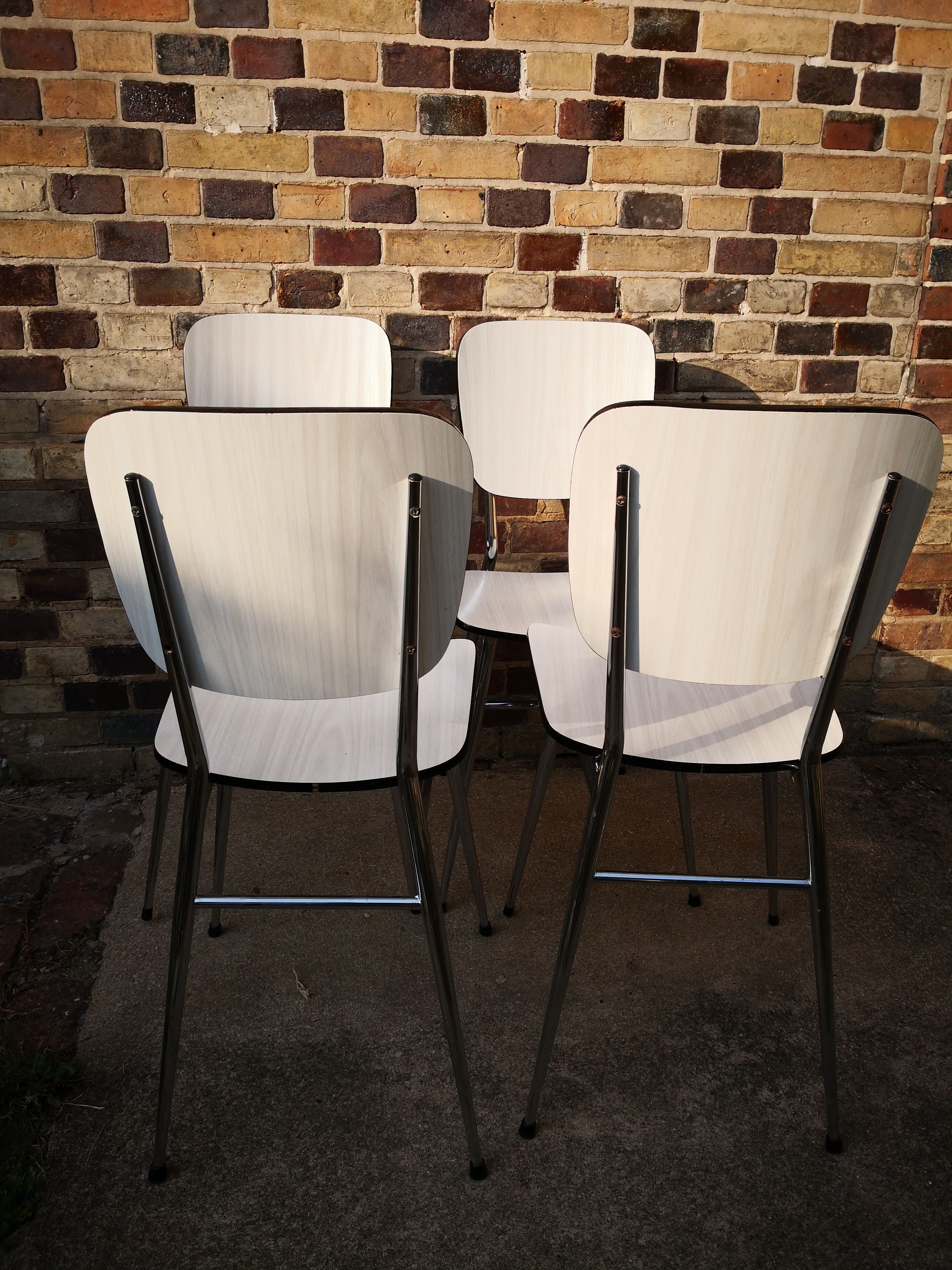 Vintage formica chairs