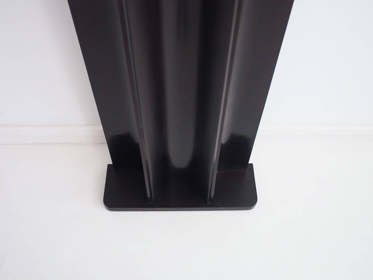 Italian lacquered wooden coat rack, 1970s
