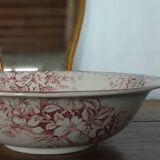 Ceramic washer pink décor