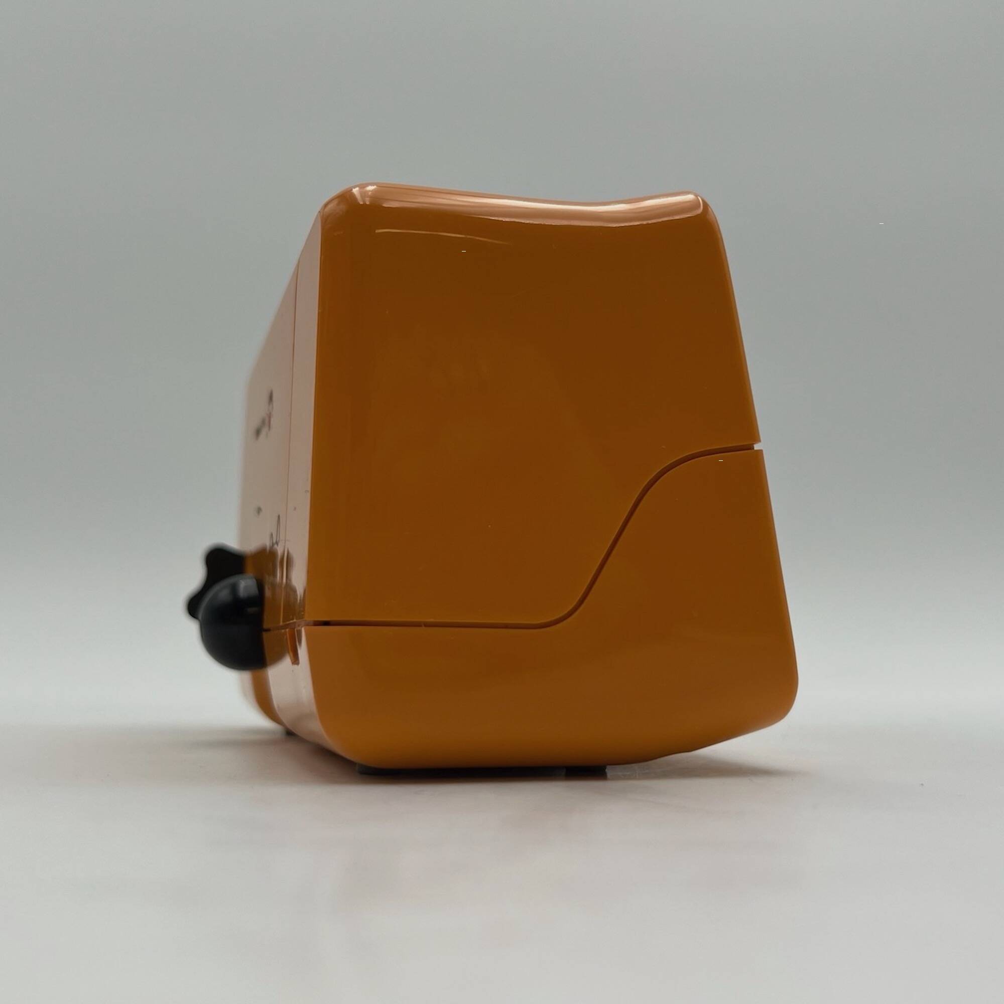 Space Age Orange Alarm Clock Krups Germany, 1970s