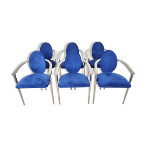 Ensemble de 6 chaises de salle