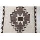 Vintage Turkish Oushak Handmade Cotton White Wool Runner 108x326