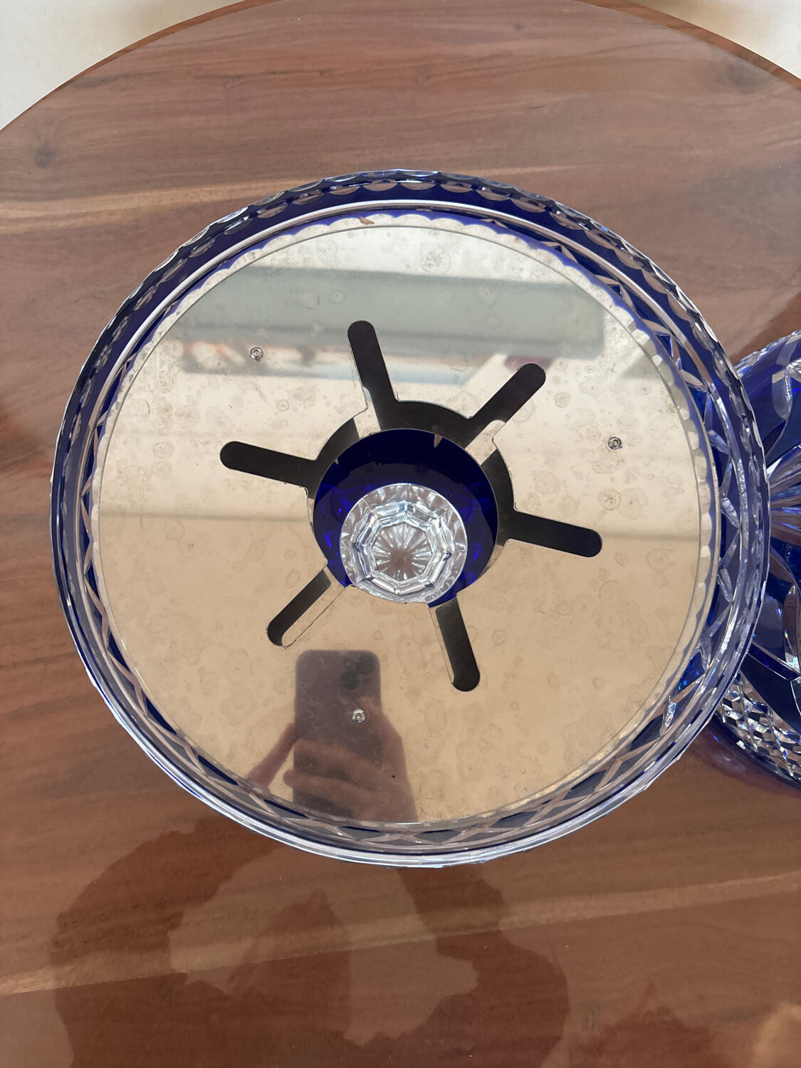 Lorraine crystal champagne cellar