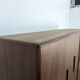 Scandinavian teak wardrobe Tricoire and Vecchione