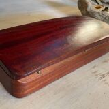 Mahogany card box
