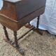 Victorian oak graduated desk – circa 1890-1910.