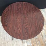 Round coffee table in formica of the 70s