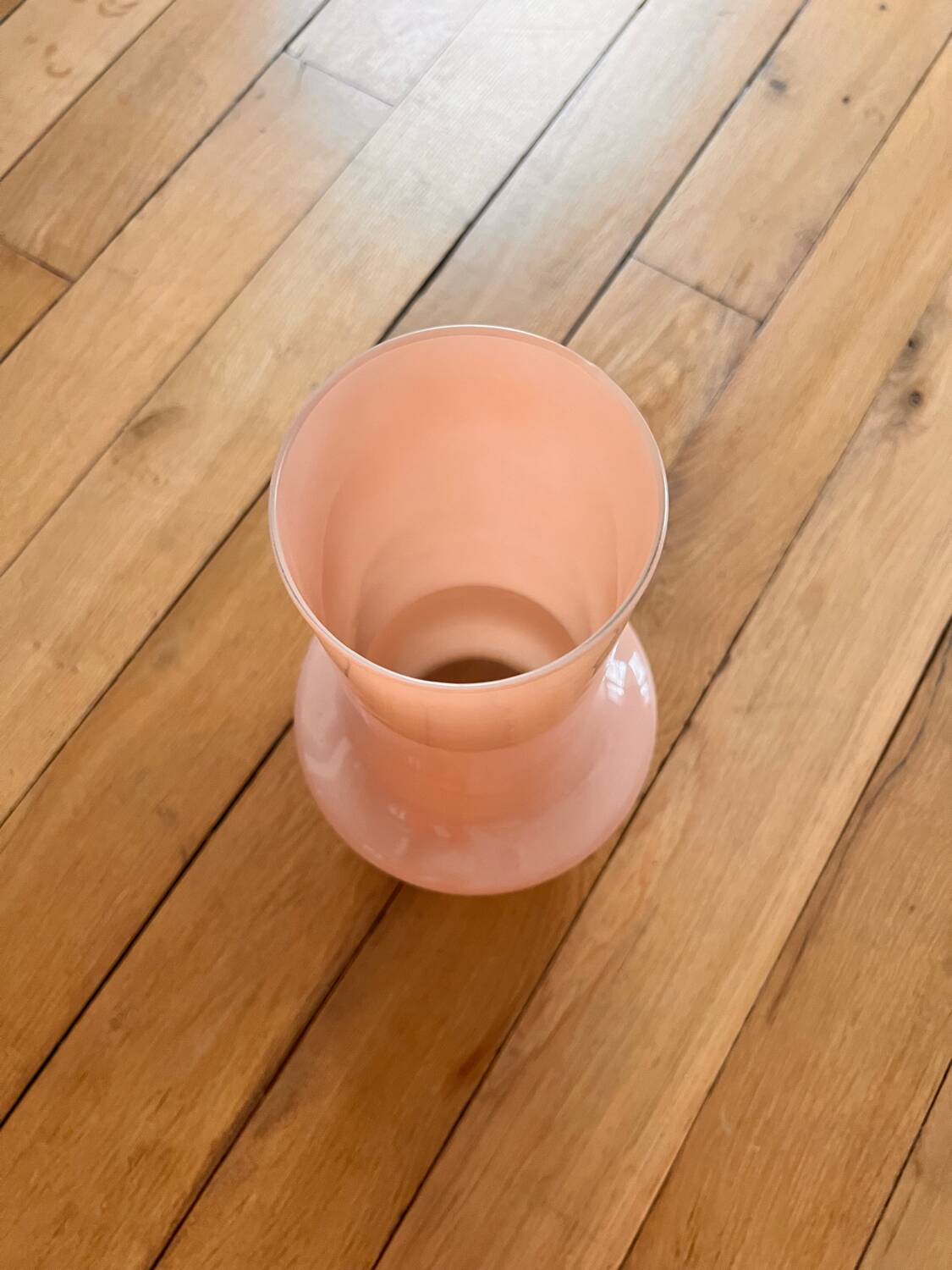 Vase scandinave rose