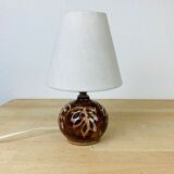 Openwork ceramic ball lamp foliage