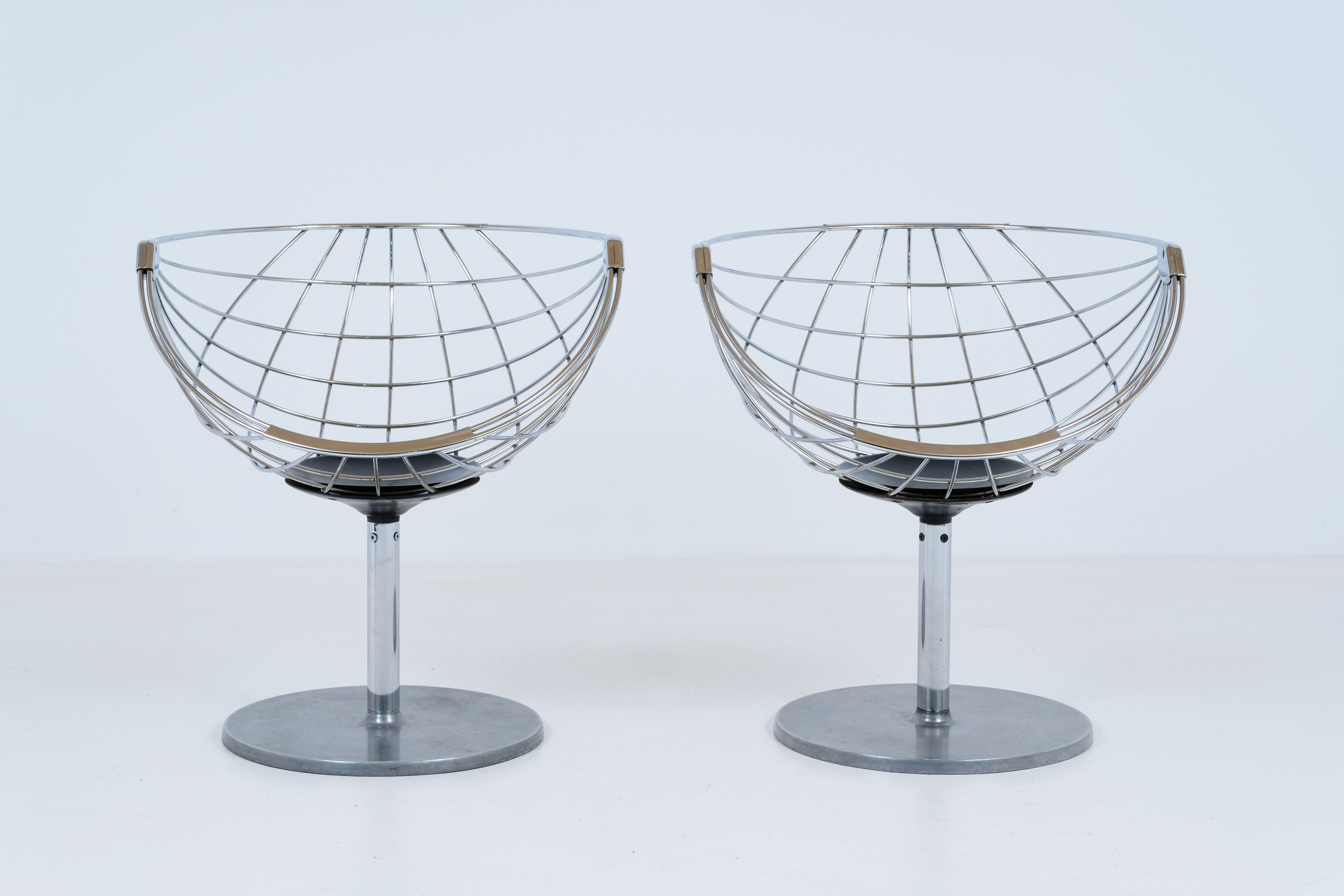 Pair of Atomic armchairs by Rudi Verelst 1970
