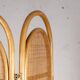 Italian cane and bamboo screen from the 1960s
