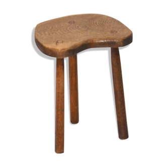 Former farm stool in solid wood