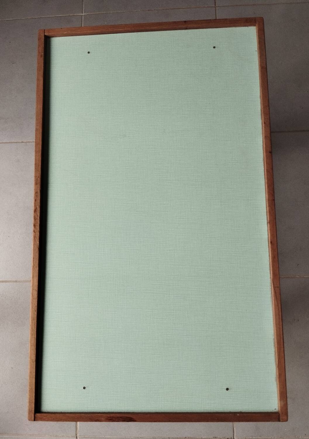 Wood and formica coffee table