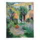 Nancy delouis: the provençal garden in spring, original signed lithograph