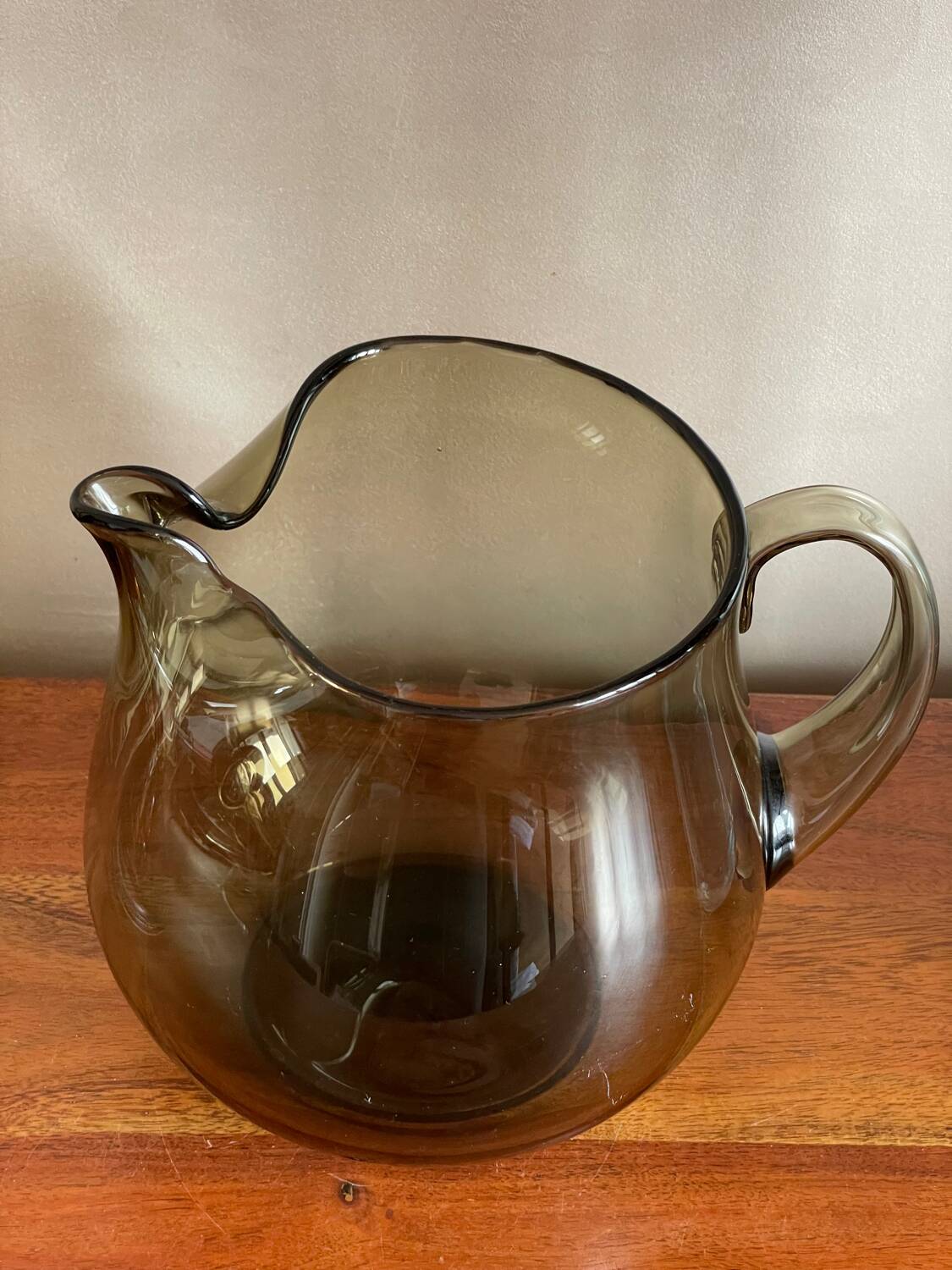 Large glass jug