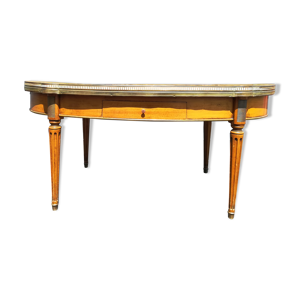 table basse ovale en