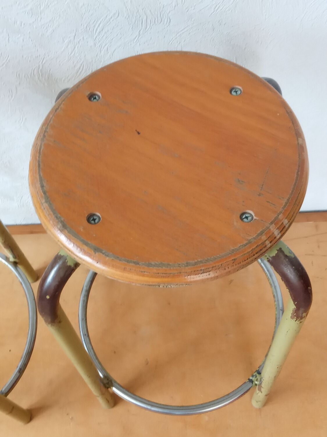 Pair of school stools