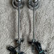 Paire de lampe à pincer metal