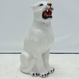 White panther ceramic