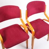 Set de 2 chaises d'appoint par Ludvik Volak, 1970s