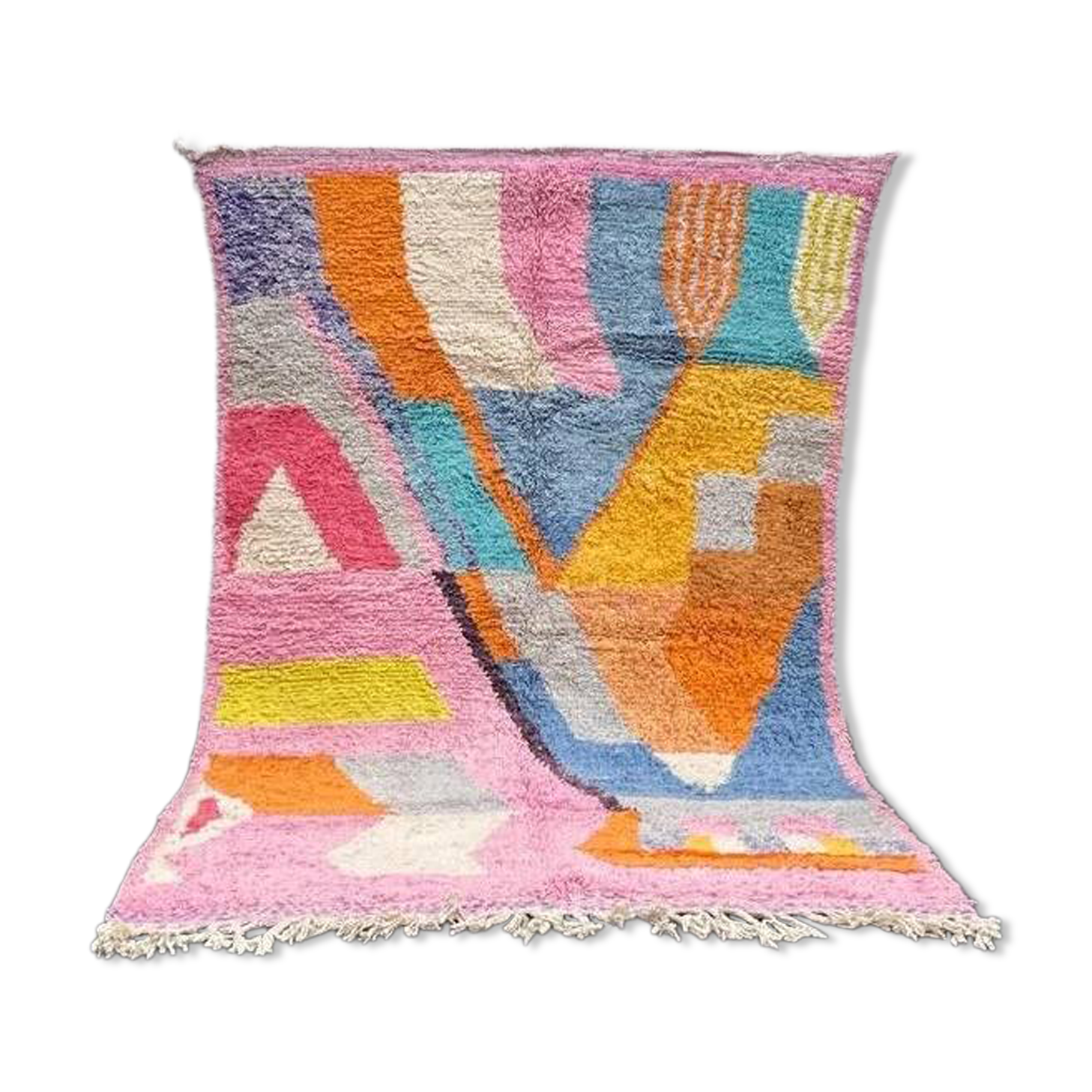 Traditional Moroccan wool rug 3 x 2 m