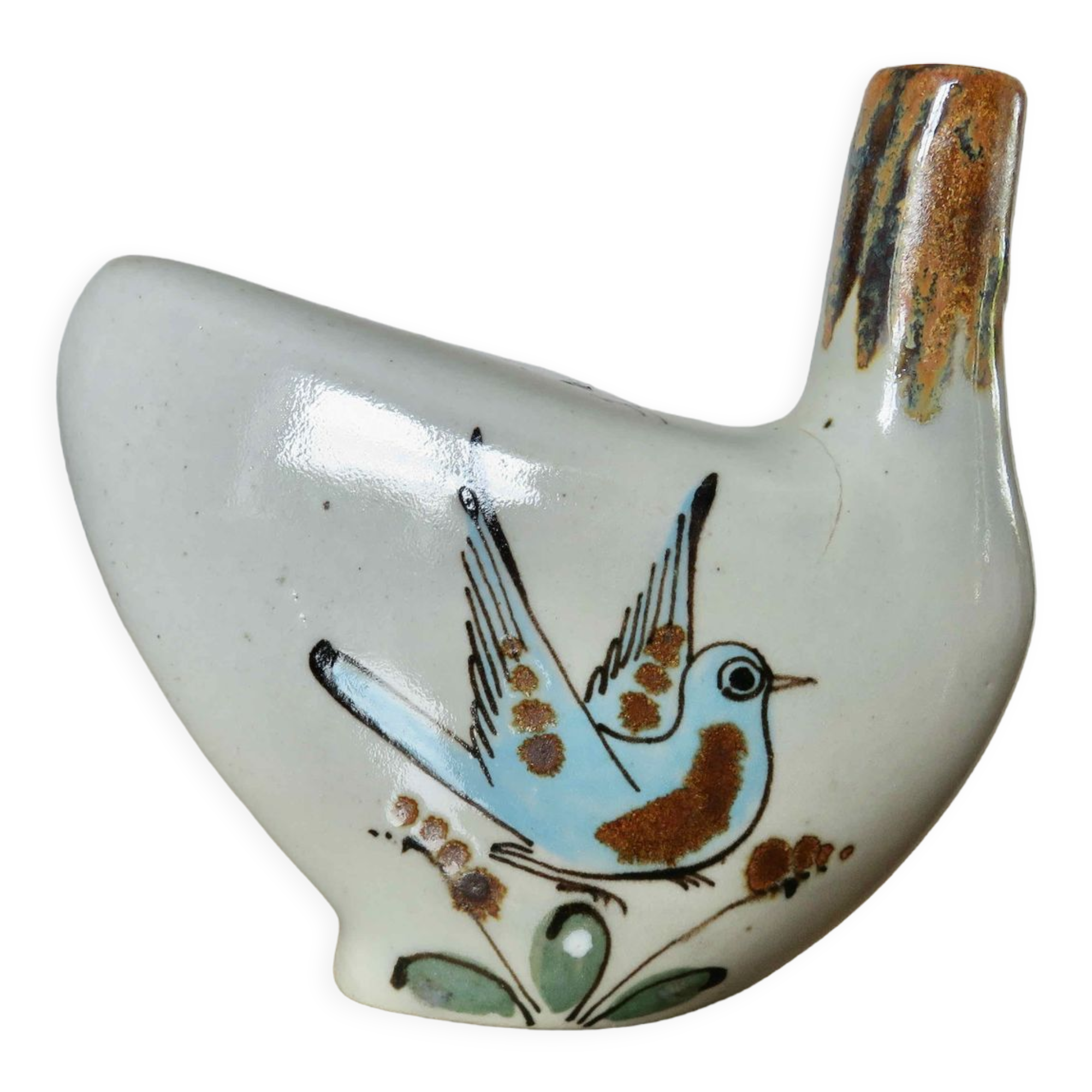 Zoomorphic soliflore " Mexico " ceramic 60s 70s