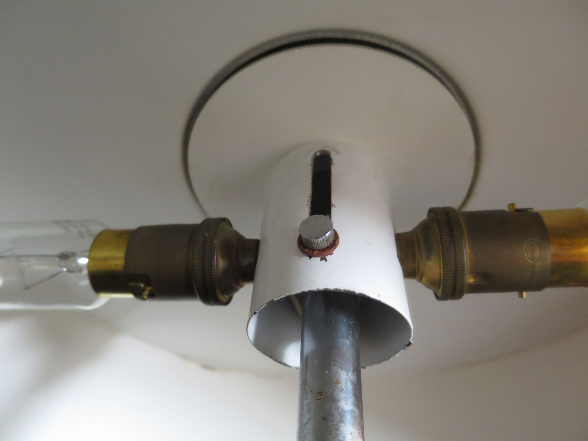 Lampe de bureau à systeme monte et baisse 1970