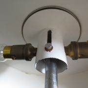 Lampe de bureau à systeme monte et baisse 1970
