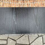 Vintage rolling cart dessert trolley