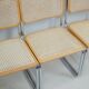 Set of 6 Cesca B32 chairs – Bauhaus design inspired by Marcel Breuer