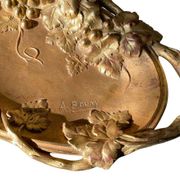 Bronze-gilt vide poche, A. BOUNY, Art Nouveau