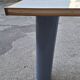 Console in White Lacquer with Cylindrical Plastic Legs by Tresoldi Salvati, 1980s