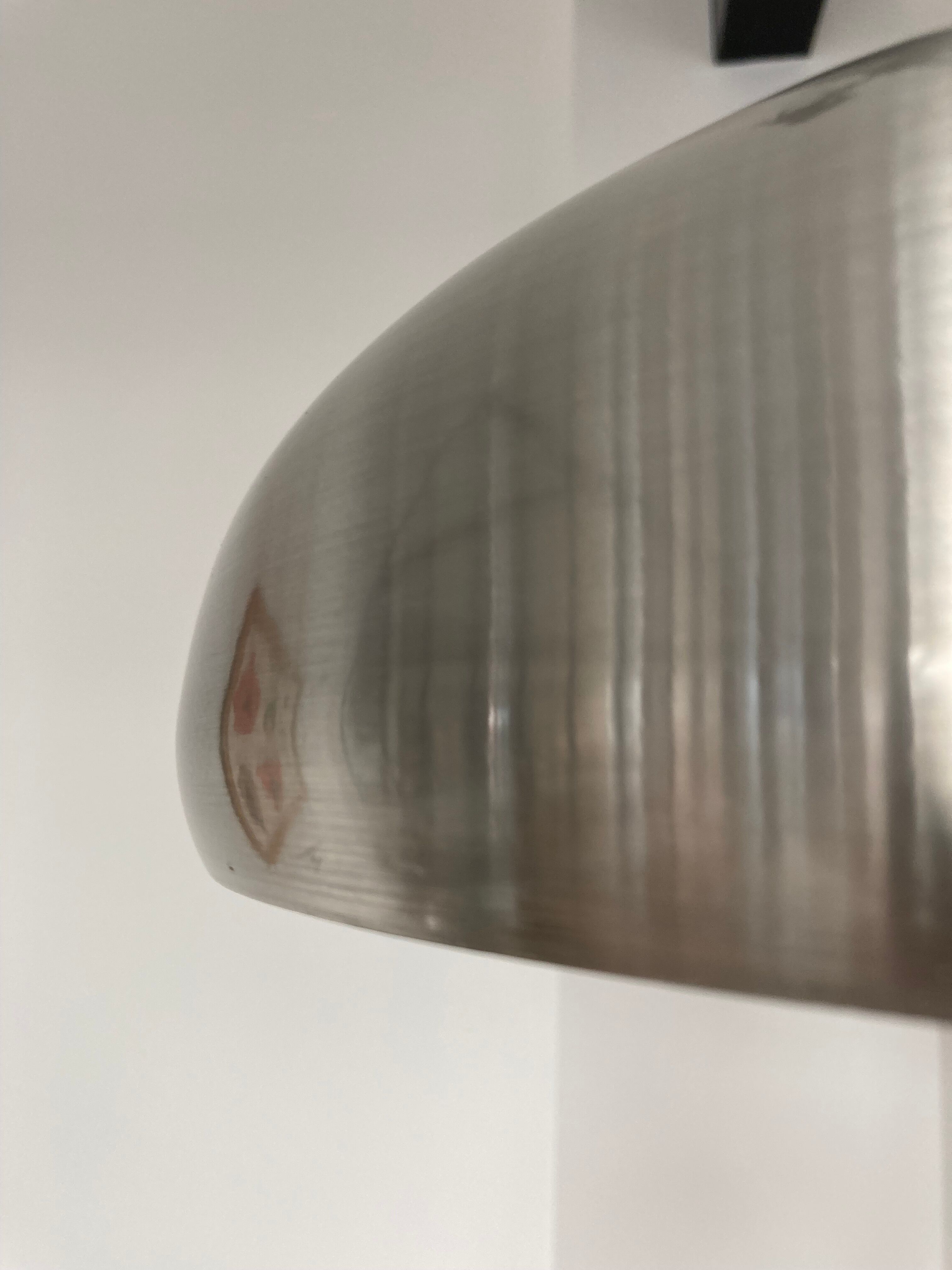 Suspension brushed aluminum diam 37 cm