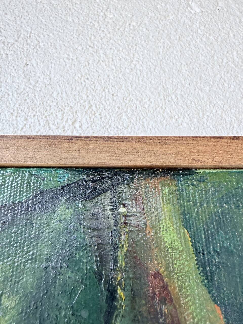 Oil painting "jungle" forest landscape