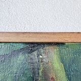 Oil painting "jungle" forest landscape