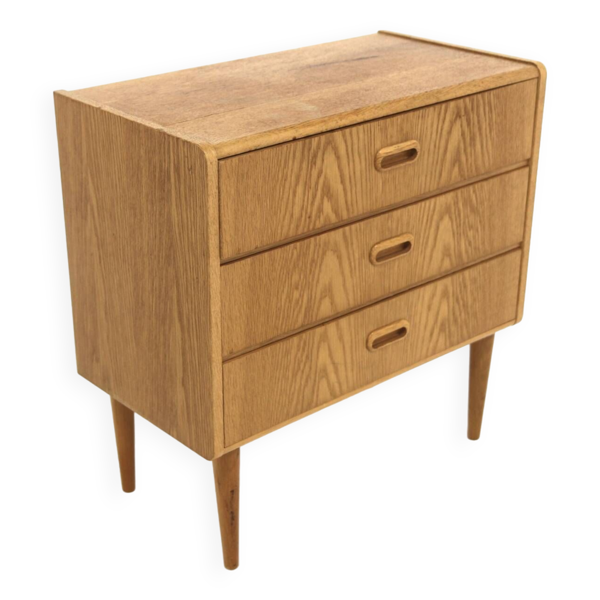 Scandinavian oak chest of drawers, Sweden, 1960