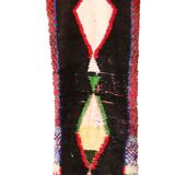 Moroccan colorful carpet 84 x 219 cm