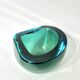 Blue and green submerged vide poche, Flavio Poli, Murano