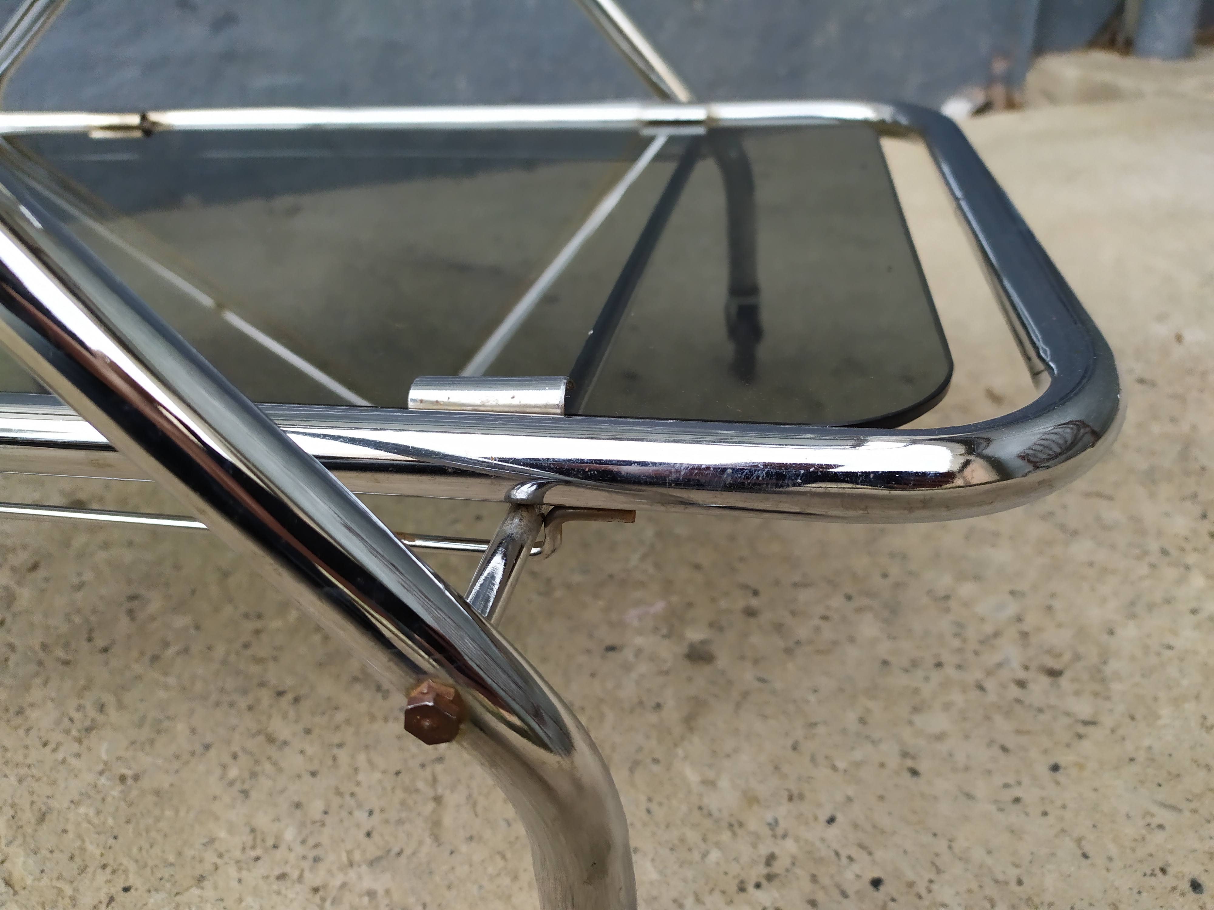 Vintage chrome bar cart