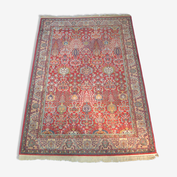 Tapis originaire du Penjab en laine, 248x173cm