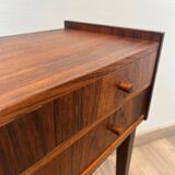 3-drawer commode in Rio rosewood, origin Denmark.