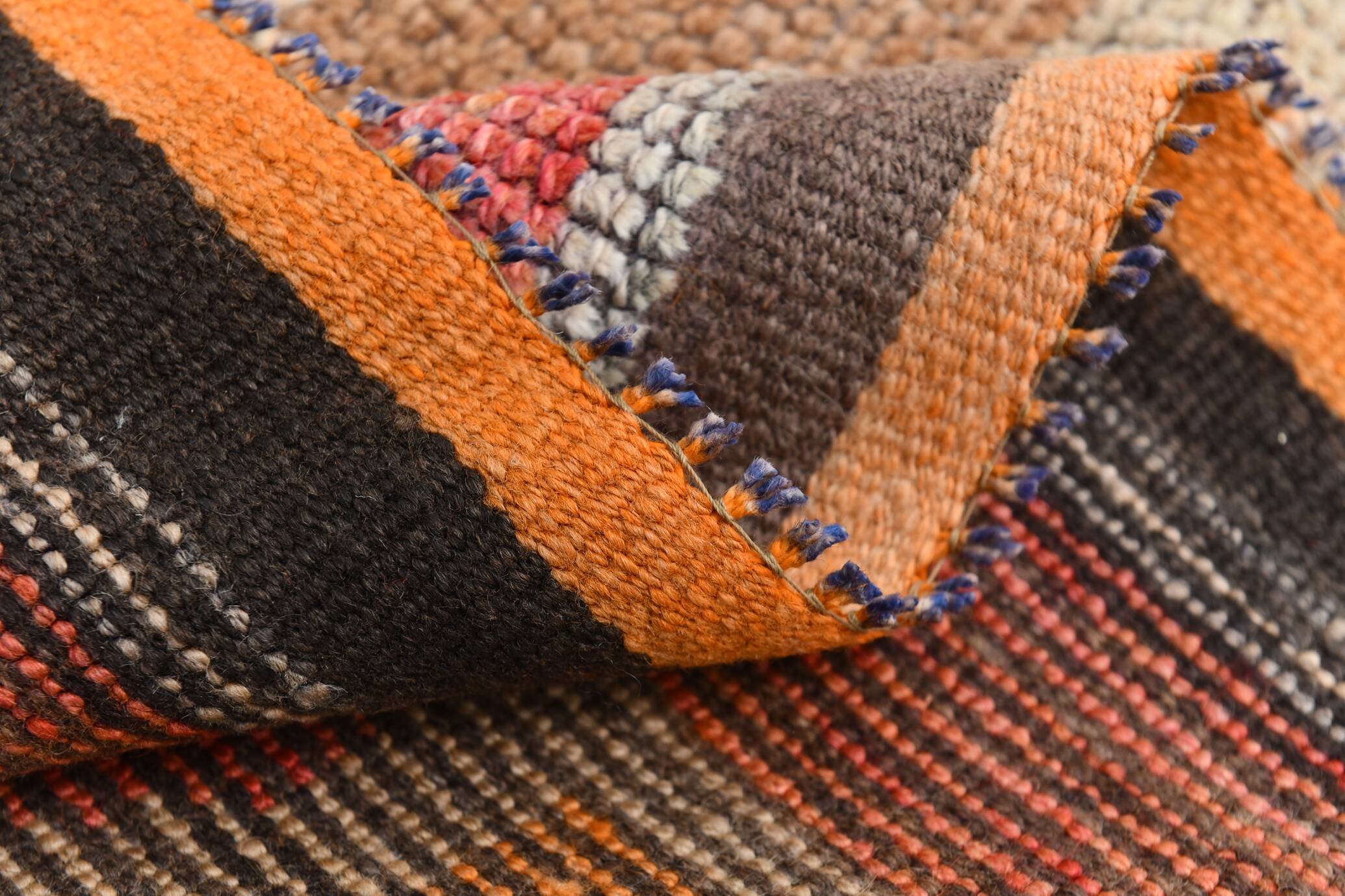 3x12 Super Soft Multicolor Vintage Runner Rug, 91x355Cm