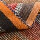 3x12 Super Soft Multicolor Vintage Runner Rug, 91x355Cm