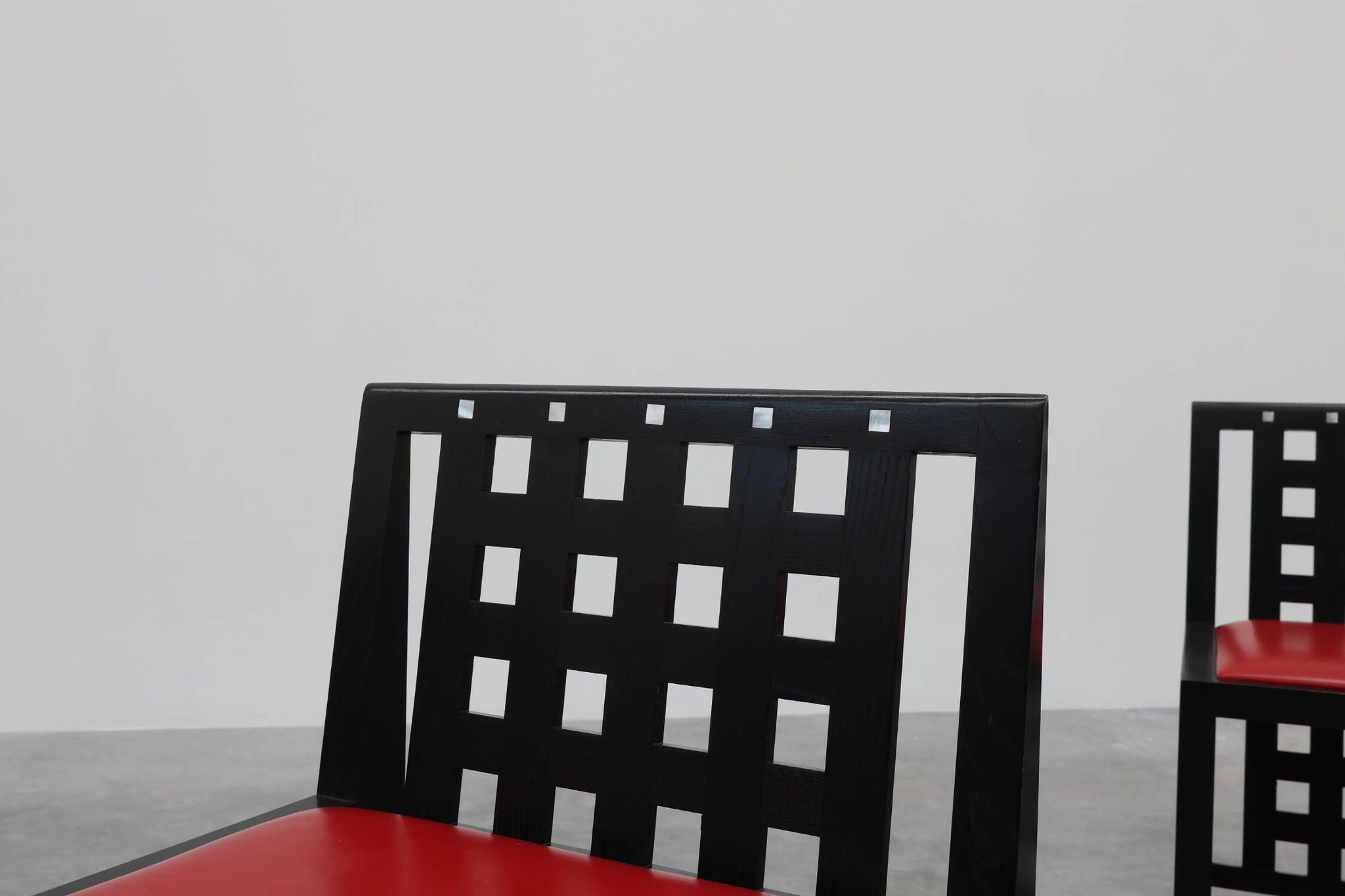 Set of 4 DS3 Dining Chairs by Charles Rennie Mackintosh for Atelier interna
