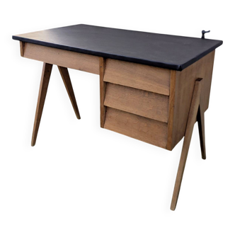 Vintage compass leg desk 50s/60s design